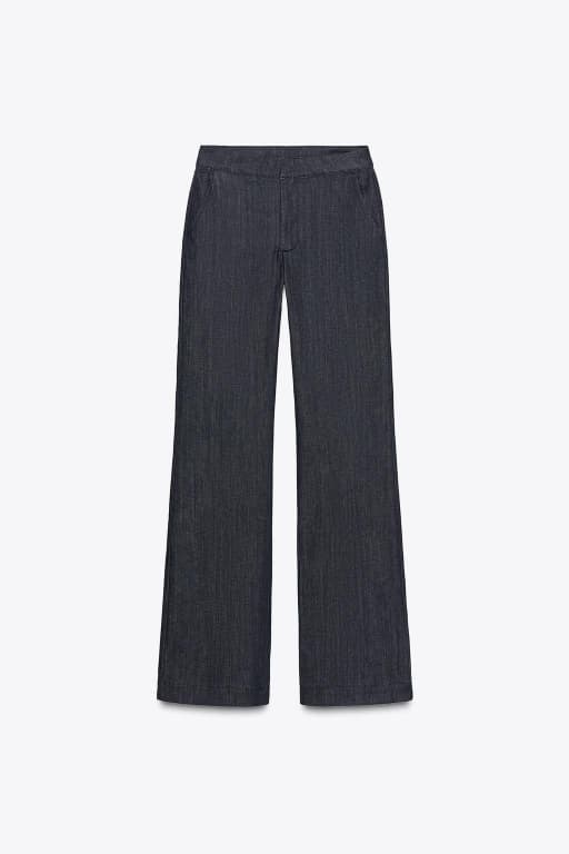 Mid rise flare jeans