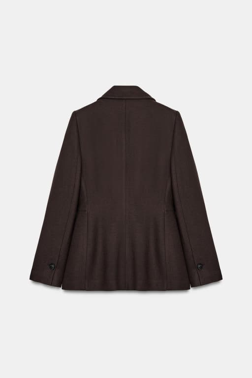 Short Double-Breasted Coat