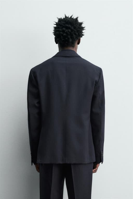 Wool suit blazer
