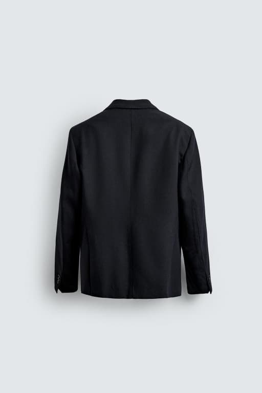 Wool suit blazer