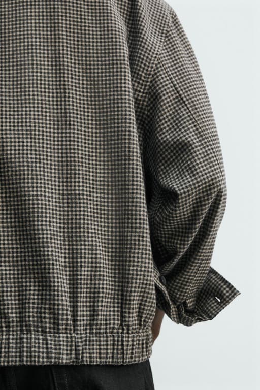 Plaid overshirt