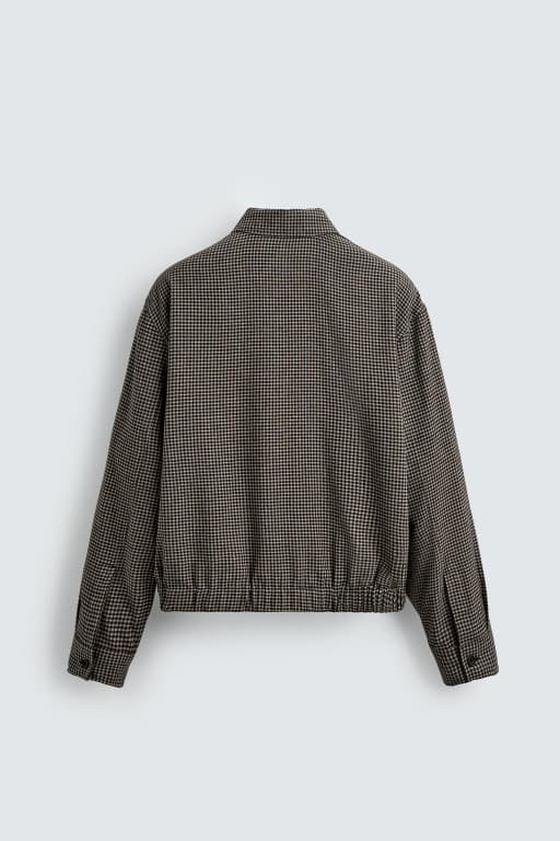 Plaid overshirt