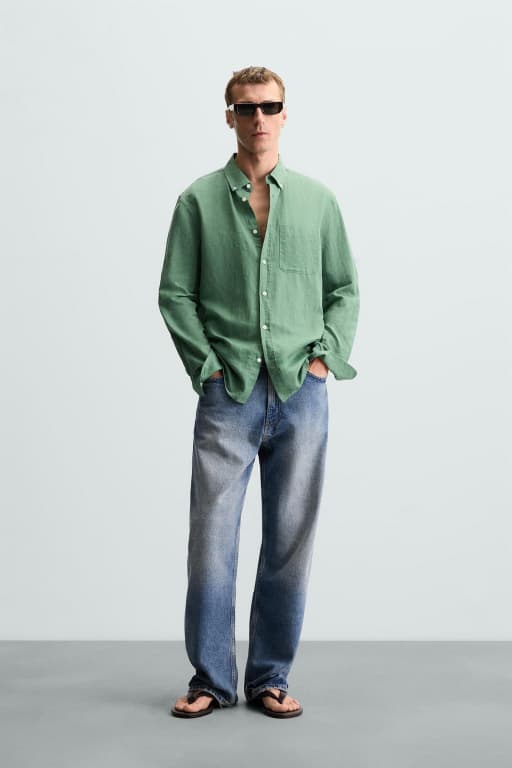 Linen cotton shirt