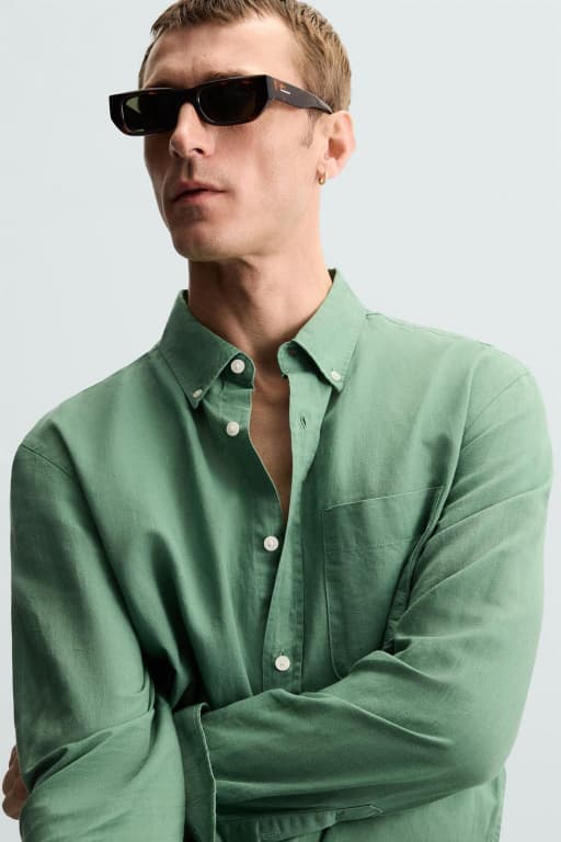 Linen cotton shirt