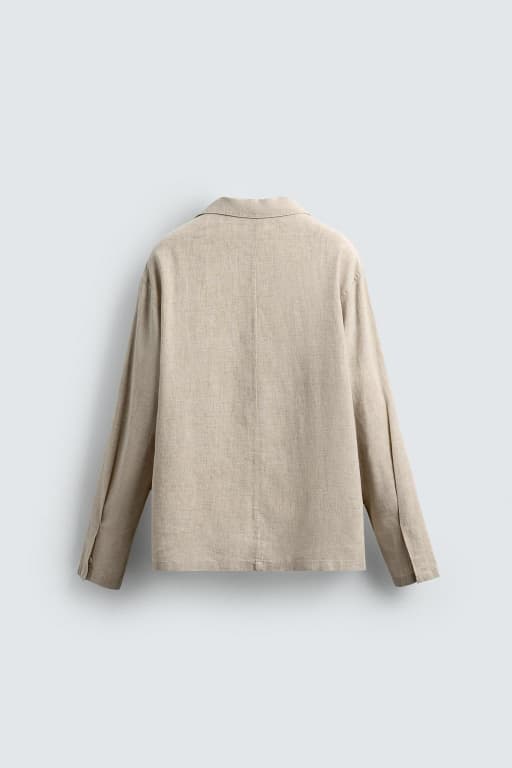 Flowy lyocell linen shirt