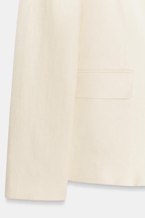 Basic linen blazer
