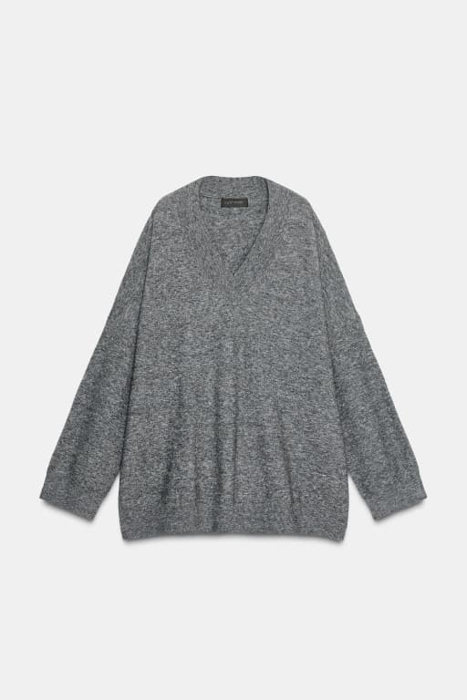 Oversized wool jumper