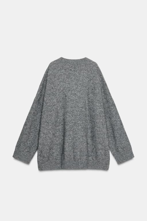 Oversized wool jumper