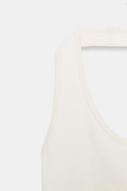 Seamless halter bodysuit