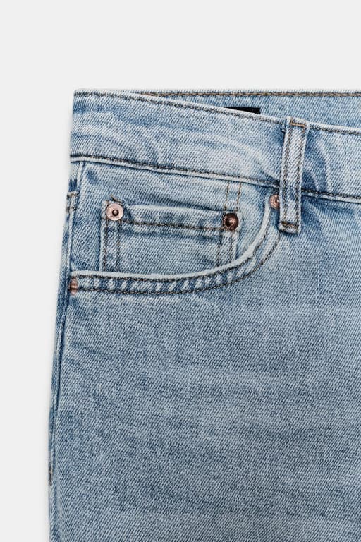 Mid rise cropped flare jeans