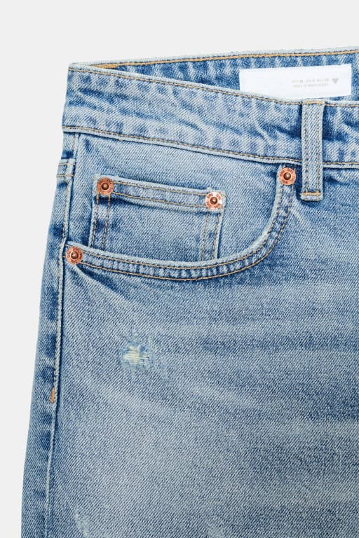 Bootcut low rise jeans